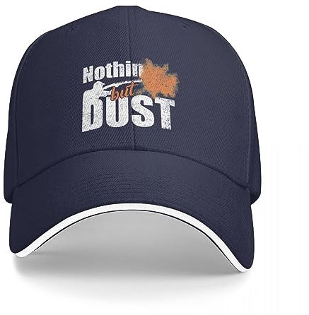 BEABAG Basecap Trap Shooting Nothin But Dust Baseballmütze Mann Mützen Pferdehut Thermovisier Rave Luxus Frau Mütze Herren