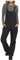 Pantaloni Sci Donna Termici Bretelle Regolabili, Salopette Neve Impermeabile Pantaloni Isolata, Invernali Pantaloni da Outdoor Arrampicata Escursionismo Caldo Pantaloni Softshell e Tasche Multiple