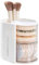 Ideal Swan Make Up Organizer, Kosmetik Organizer Pinselhalter Wattepadspender, Wasserdichter Kosmetik Aufbewahrung Schminktisch Organizer für Badezimmer Schreibtisch Make Up Aufbewahrung