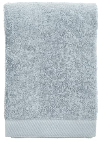 Södahl Comfort Organic Handtuch aus 100% Bio-Baumwollfrottee, 50 x 100 cm, Leinenblau