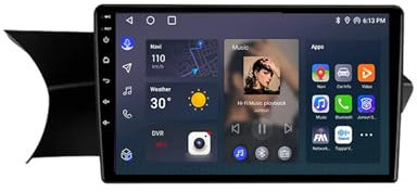 BOJONI Android 12 Autoradio 2 Din in-Dash Radio avec Car-Play Android Auto, 9 Pouces Screen RDS Dab+ Radio/Caméra De Recul pour Mercedes-Benz C-Class 3 W204 C204 S204 2011-2015(8 Core 2G+32G)