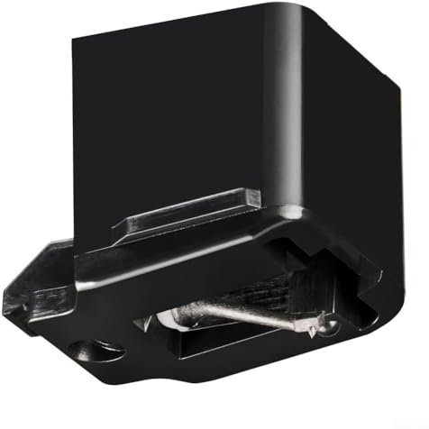 ATN3600LE - Aguja de repuesto para tocadiscos, aguja de vinilo para tocadiscos compatible con tocadiscos de vinilo AT-LP60X, AT-LP60 y AT-PL300, color negro