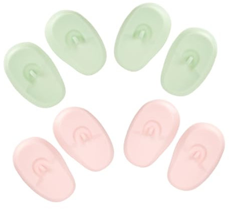 Hemobllo Bouchons d'Oreilles Réutilisables en Silicone pour Capillaire Lot de 4 Protection Auditive Résistants à la Chaleur Confortables pour Salon et Maison Accessoires de Coiffure