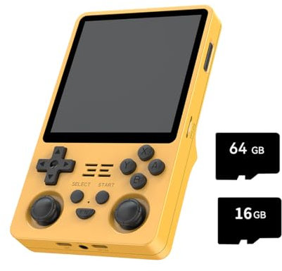 Joytopiaminds RGB20SX Console di gioco portatile retrò, schermo IPS da 4 pollici, CPU quad-core con uscita HDMI, dispositivo portatile per videogiochi con scheda di gioco da 256 GB e 30000 giochi