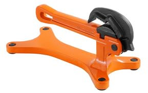 Morsa per tubo portatile, Morsetto Multifunzione Portatile, Morsa Tightening Visa per tubi, accessori, valvole (arancione)