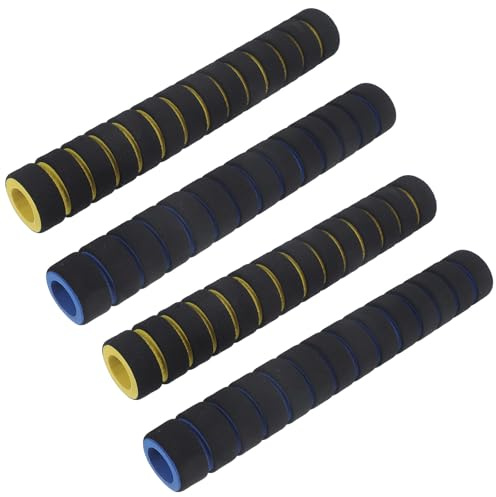 Veemoon Poignées de Pagaie Antidérapantes en Mousse Respirante 22 Cm, Lot de 2 Paires, Protège-Mains de Pagaie Kayak pour Accessoires Kayak, Manchons Confortables Adaptés aux Débutants