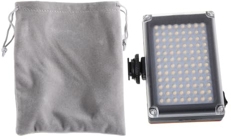 LED Light for Video On Camera External Battery Lamp for DSLR Vlogs Fill Photography Studio Panel Lamp Lighting for Recording