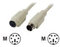Videk - Keyboard / mouse extender - 6 pin PS/2 (M) - 6 pin PS/2 (F) - 2 m