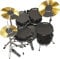 Vic FIrth - Práctica silenciosa - Kit de Silenciador para tambores - Tamaños de diámetro: 10”, 12”, 14”(x2), 22, HiHat and Cymbal (x2)