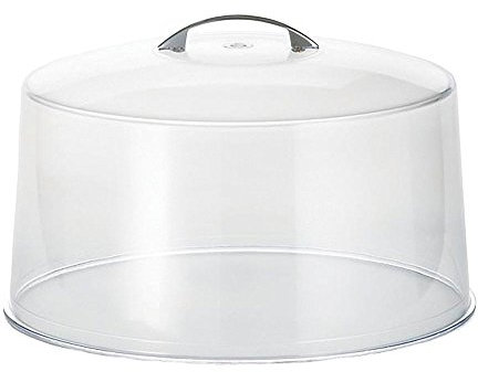 Metal Handle Cake Dome 30cm - Set of 6 | Plastic Cake Dome, Cake Cover, Food Cover, Plate Cover