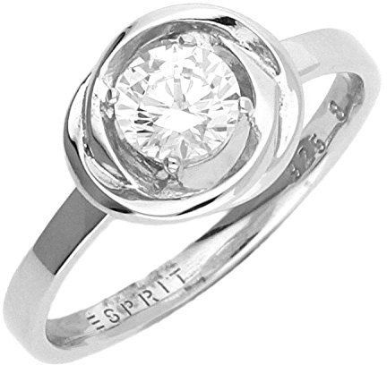 Esprit Jewels Damen-Ring 925 Sterling Silber Solotwist Gr. 57 (18.1) ESRG92316A180