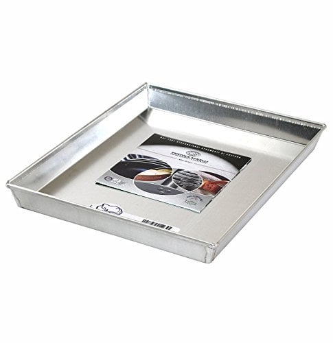 Pentole Agnelli Pasticceria e Pizza Bandeja Rectangular de aleación de Aluminio 3003 con Dobladillo, Gris, 65x45x3 cm