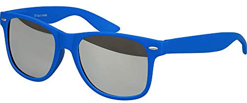Balinco – Sonnenbrille Damen & Herren UV400 CAT 3 CE – Klassische Sonnenbrillen mit Federscharnier – Verspiegelte, braune, Klarglas & Smoke-Gläser – Sunglasses 100% UVA/UVB Schutz – Diverse Farben
