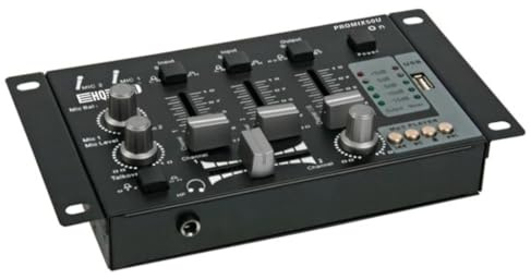 HQ-Power MISCHPULT - 2 KANÄLE + USB-EINGANG