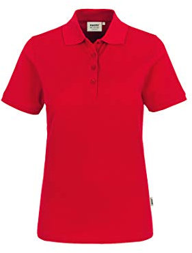 HAKRO Damen Polo-Shirt Classic - 110 - rot - Größe: XXL