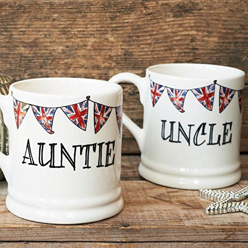 Sweet William Uncle mug with Union Jack Bunting (Auntie available separately)