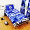 Chelsea FC Childrens/Kids Official Patch Football Crest Duvet Set (Double) (Blue)