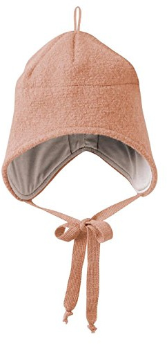Disana Walk-Mütze 100% bio-Schurwolle/ Futter 100% bio-Baumwolle rosé (01 (42 - 46 cm), rosé)