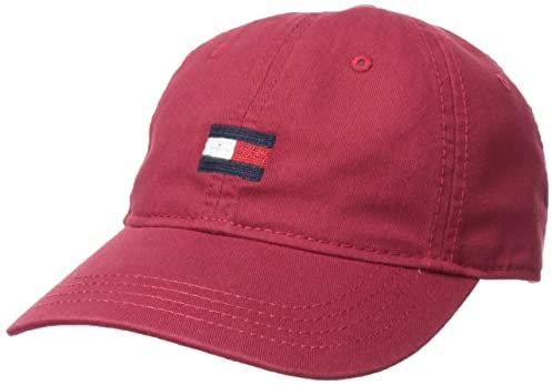Tommy Hilfiger Herren Ardin Dad Hat Baseball Cap, Tommy Red, Einheitsgröße