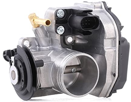 RIDEX 158T0004 Drosselklappenstutzen Drosselklappe Drosselklappengehäuse Kompatibel mit VW Golf 4 Schrägheck 1J1 30133064F 030133064F 030133064G