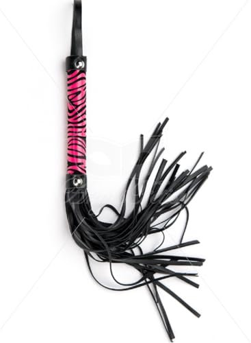 Argus Fetish Argus Fetish Pink Small Leopard Flogger 300g
