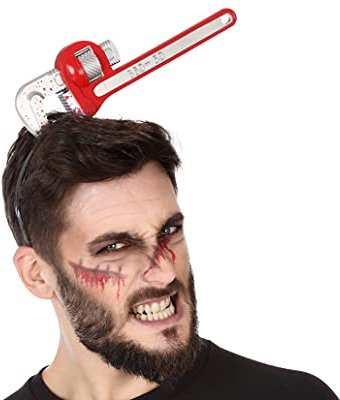 ATOSA serre-tête clè rouge halloween (28 cm)