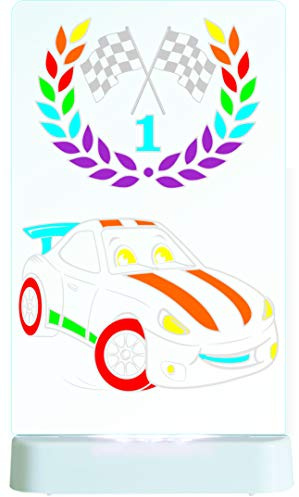 Colour and Shine (Race Car) bedtime light/room nightlight
