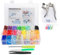 Cztech 400pcs Boutons Pressions Plastiques T5 12mm 20 Coloris,Pression Kit de Pince en Métal avec 2 Rangement de Boîte (10pcs Clip Pince Inclus)