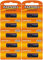 10 x 4LR44 6V Batterie,A544,GP476A,PX28,4G13,476A,L1325,Batterien für Hundehalsband,Kamera, Hund bellen