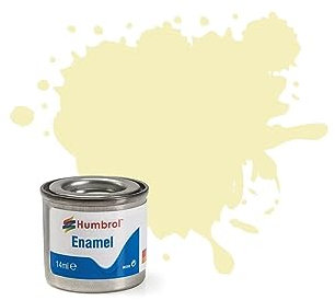 Humbrol Enamel Paint 14ML No 41 Ivory - Gloss