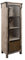 MASSIVMOEBEL24.DE Vitrine Mango 60x40x180 braun lackiert Heavy Industry #242