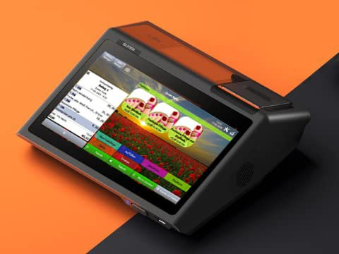 Desktop D2 mini. Android 8.1. 10.1 cali + 4.3 cali. Mem: 2GB+8GB. NFC. 58 mm printer. WIFI