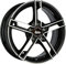MAMW4 7JX17 5/112 ET48 66.6 BLACK FRONT POLISH Alufelgen