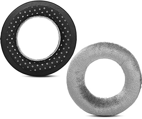 HTINDUSTRY DT 770 Pro Cuscinetti di ricambio compatibile con Beyerdynamic DT 990 Pro DT 770 Pro le cuffie(Grigio), cuscinetti con pelle proteica più morbida e schiuma a memoria di forma