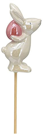 HasenStecker Pearl - 4,8x3,1x26 cm - Keramik