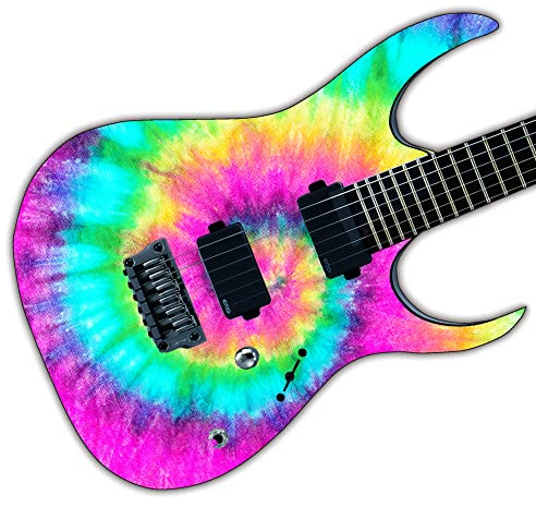 Guitar/Bass Skin Axe Wrap Re Skin Vinyl Decal Sticker Summer of Love GS123