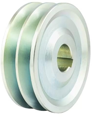 Keilriemenscheibe HZ SPZ 2x10mm 60mm Doppelscheibe Riemenscheibe E-Motor Riemenrad Elektromotorantrieb Keilriemen Riemenantrieb