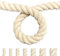 FOSER Corde en coton pour macramé, pour bricolage, projets décoratifs, jouets pour animaux de compagnie, 30 mm (2 m)
