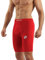 sesto senso Unterziehhose Herren Radlerhose Radhose Kurz Unter Shorts Sport Eng S/M Rot Red