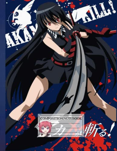 Composition NoteBook : Akame Ga Kill kurome SS12 , 8.5 x 11 Inches, 110 page Japan Best Gift For Children Office Supplies Journal School Work From Home Gifts For Fans On Special Days
