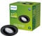 Philips Outdoor Fresco Einbauspot 4,6W, 2700 Kelvin, exkl. Leuchtmittel, IP44 wetterfest, schwarz