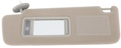 Parasol para Coche, Visera con Espejo de Maquillaje y Reemplazo de Parasol Interior de Coche Ligero para 2002 a 2010 (Izquierda)