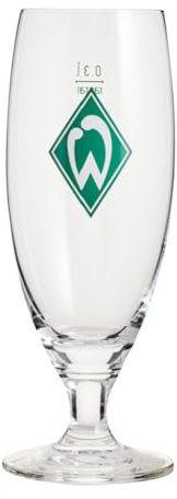 Werder Bremen Verre à bière tulipe (transparent, taille unique)