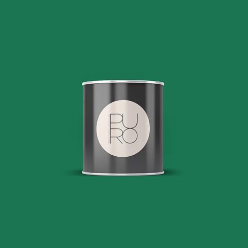 BRICOFLOR Dunkles Waldgrün Wandfarbe für Innen in 1, 2,5 und 5 l Gebinden Dispersionsfarbe hoch deckend für Küche und Esszimmer