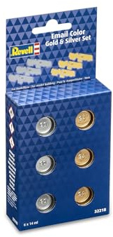 Email Color - Gold & Silver Set (6X 14ml)