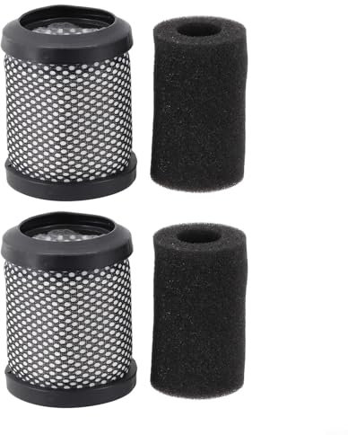 WIIYENA Filter Replacement Kit for Hoover T116 /for H-Free 100 Series, Vacuum Cleaner Accessories Parts Exhaust Filter Post Motor Sponge Set(2 Set)