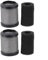 WIIYENA Filter Replacement Kit for Hoover T116 /for H-Free 100 Series, Vacuum Cleaner Accessories Parts Exhaust Filter Post Motor Sponge Set(2 Set)