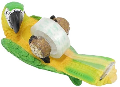 Wezalget Klebebandabroller, lustiger Klebebandabroller | Lustiger Klebebandabroller mit Tiermotiv, selbstklebender Rollenhalter für den Schreibtisch | Tierischer Klebebandabroller mit 1 Rolle
