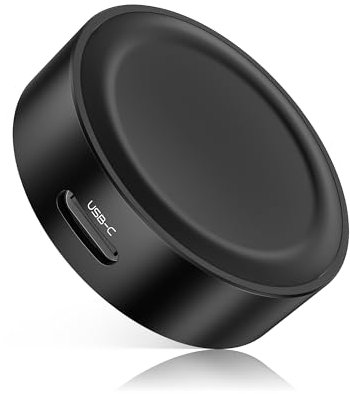 RUXELY Caricatore Magnetico per Apple Watch S10,Doppia Porta (Riutilizzare il Cavo Ricarica USB C/i/Phone) Caricabatterie wireless iWatch portatile per tutte le serie Apple Watch S9 S8 S7 S6 Ultra