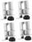HOMSFOU 4 Stücke Möbel Nivellierer 6cm Tisch Nivellierungsfüße Heavy Duty Einstellbare Bein Nivellierer Für Schränke